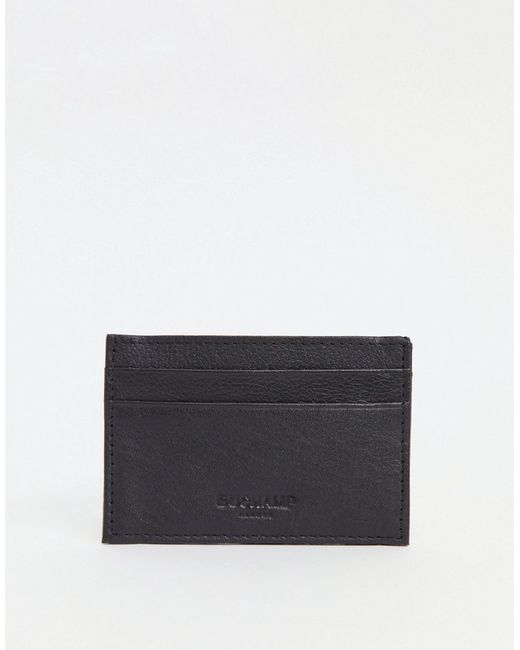 Duchamp leather card holder-