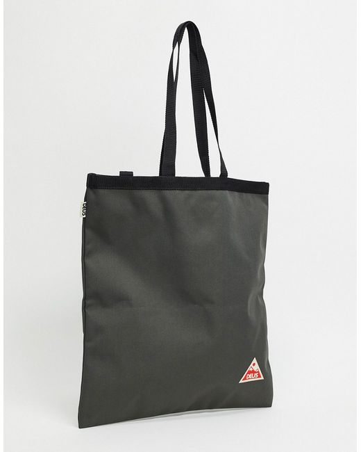 Deus Ex Machina foldaway tote bag with logo in
