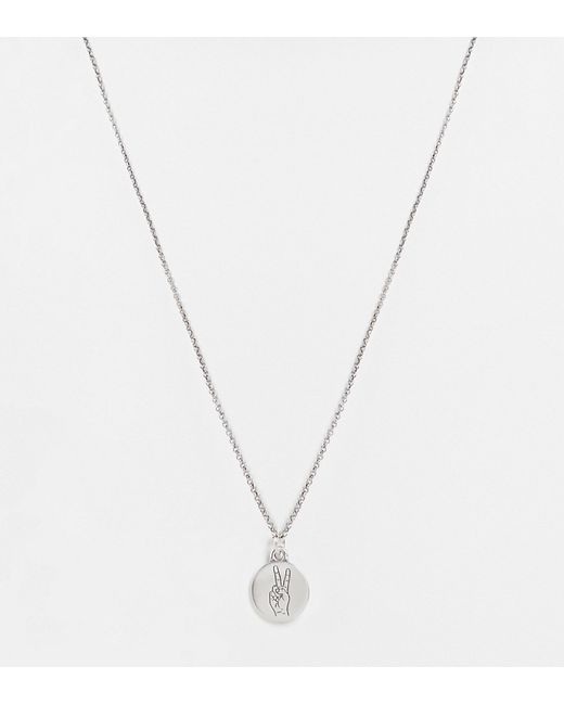 Serge DeNimes sterling round pendant in exclusive to ASOS
