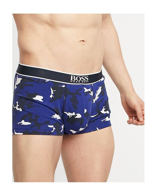 Boss Bodywear BOSS camo trunks in