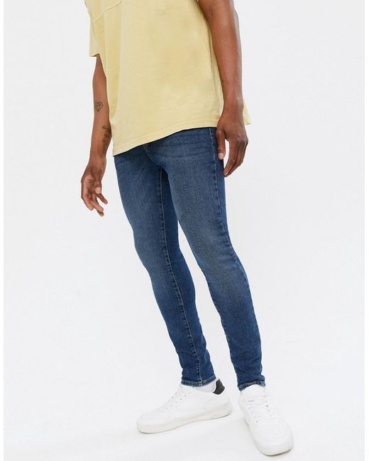New Look super skinny jeans in mid