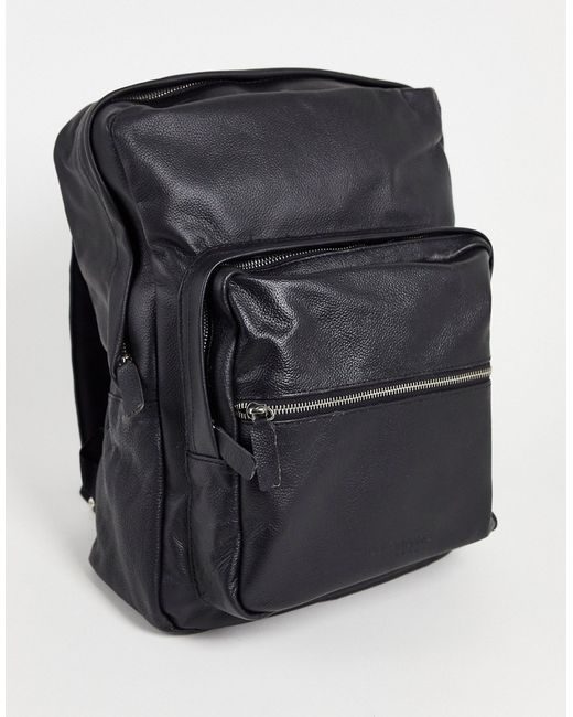Bolongaro Trevor leather grain backpack-