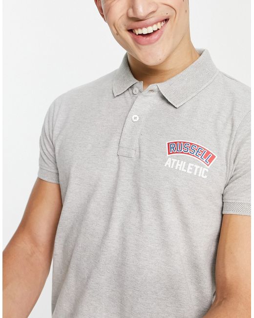 Russell Athletic logo polo top in
