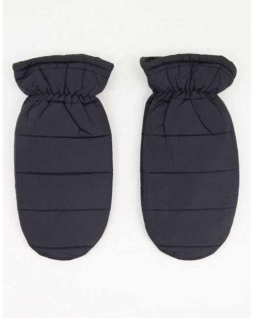 Svnx quilted nylon gloves in