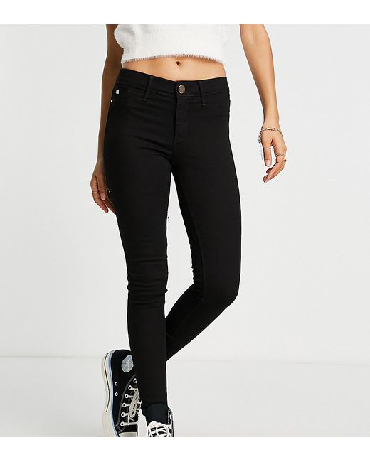 River Island Petite mid rise skinny jeans in