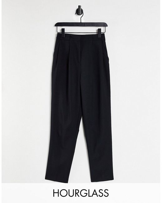 Asos Design Hourglass tailored natty tapered pants in