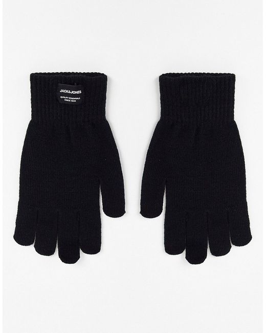Jack & Jones basic knitted gloves in