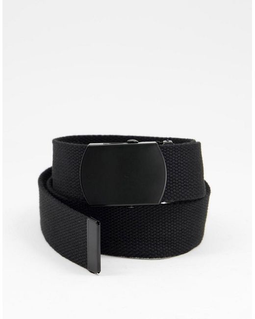 New Look belt in webbing with matte buckle