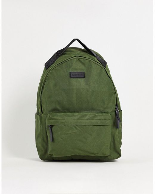 Consigned backpack in khaki-