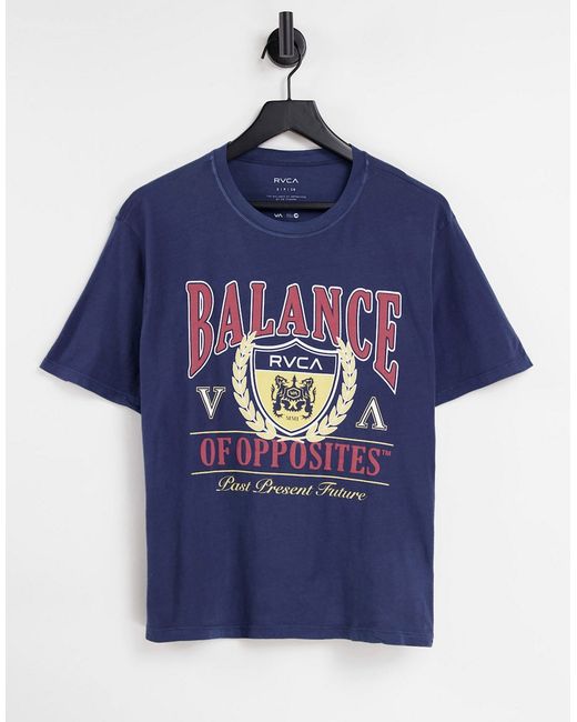 Rvca Balance oversized T-shirt in