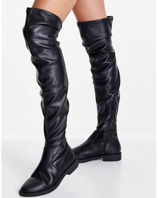 Asos Design Kalani over the knee boots in