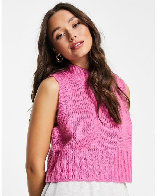 Vila knitted tank in bright
