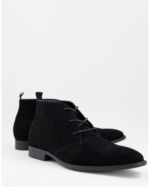 Asos Design chukka boots in faux suede