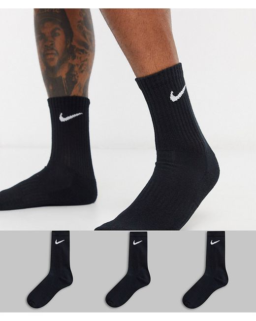 Nike Training 3 Pack Everyday Cushioned socks in