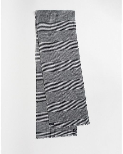 Gianni Feraud prince of wales check scarf in