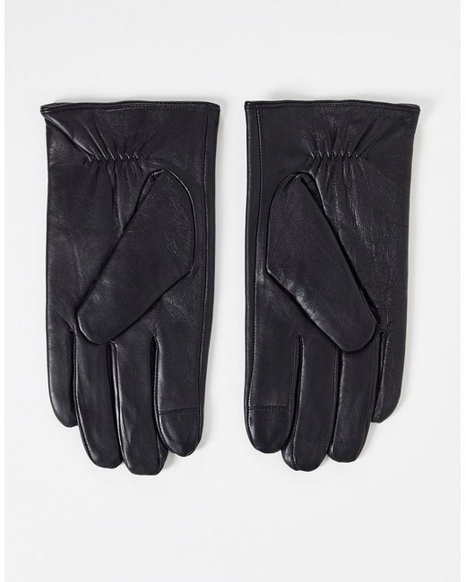 Barneys Originals Plus Barneys Originals nappa touchscreen gloves in