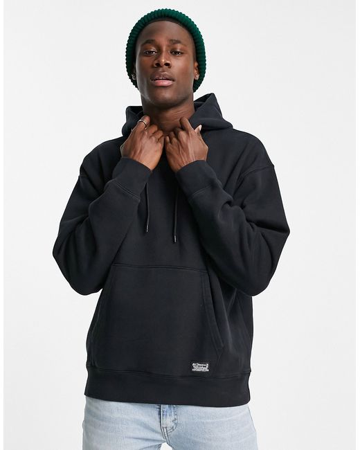 Levis Skateboarding Levis Skateboarding hoodie in athracite night with small logo