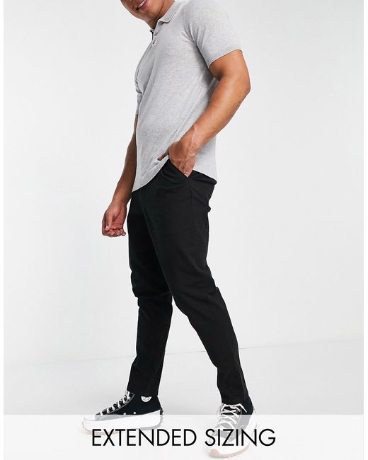 Asos Design tapered chinos in