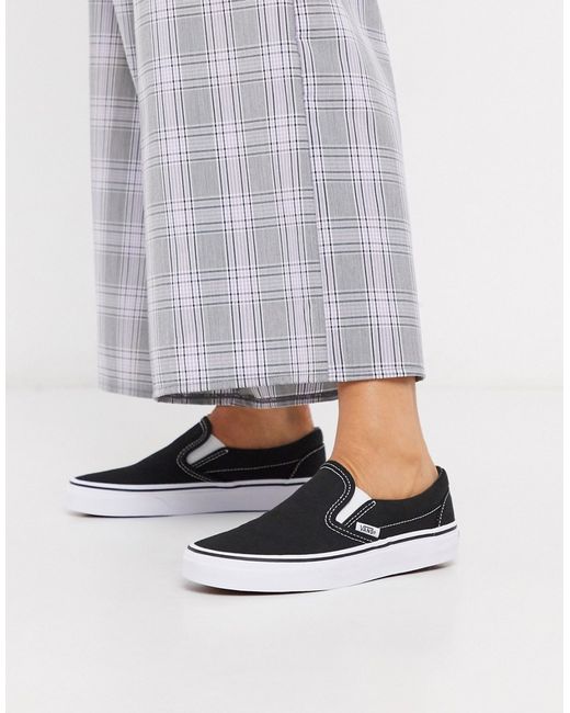 Vans Classic Slip-On sneakers in and white