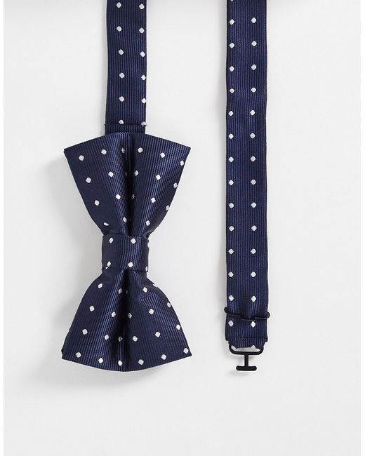 French Connection dotted bow tie-