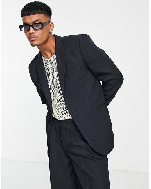 Asos Design slim fit suit jacket in