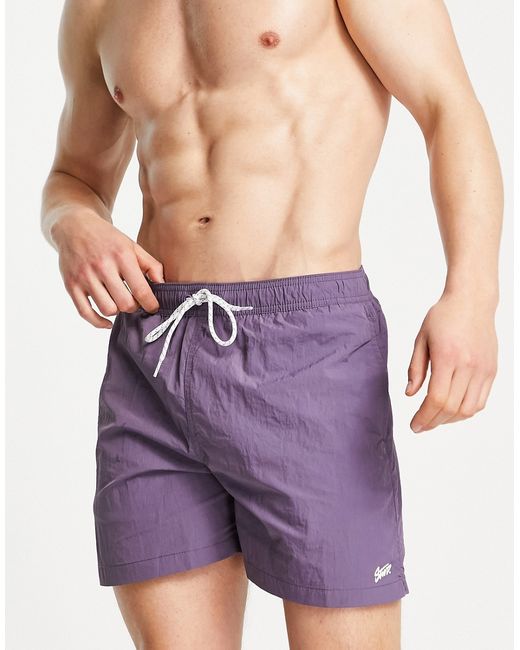 Pull & Bear basic recycled swim shorts in
