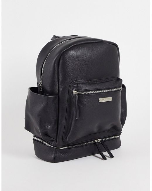 Bolongaro Trevor contrast zip backpack in