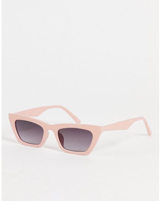 TopShop slim cateye sunglasses in