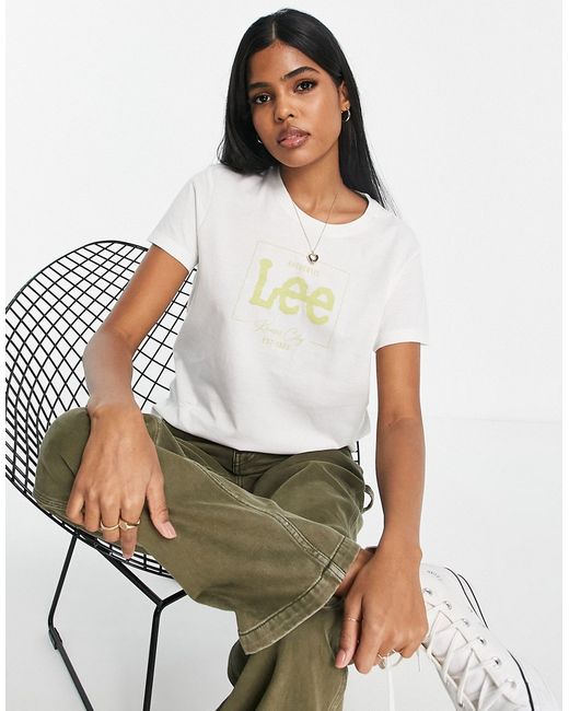 Lee Jeans Lee classic logo t-shirt in