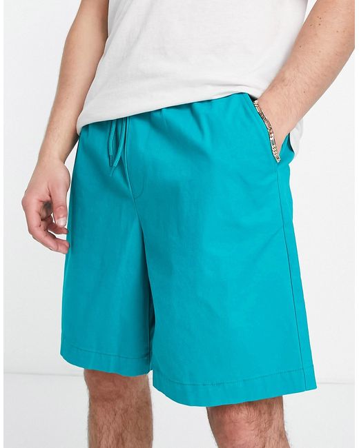 Asos Design boxy chino shorts in bright