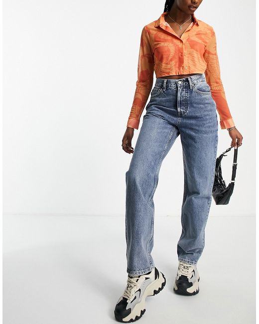 TopShop dad jeans in mid