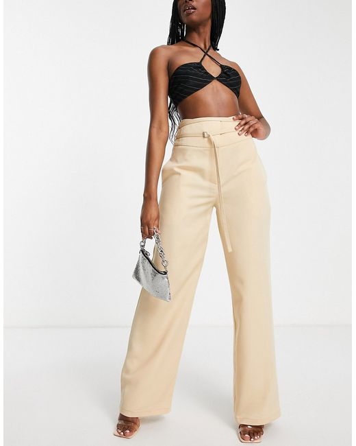 4th & Reckless tailored pants in part of a set