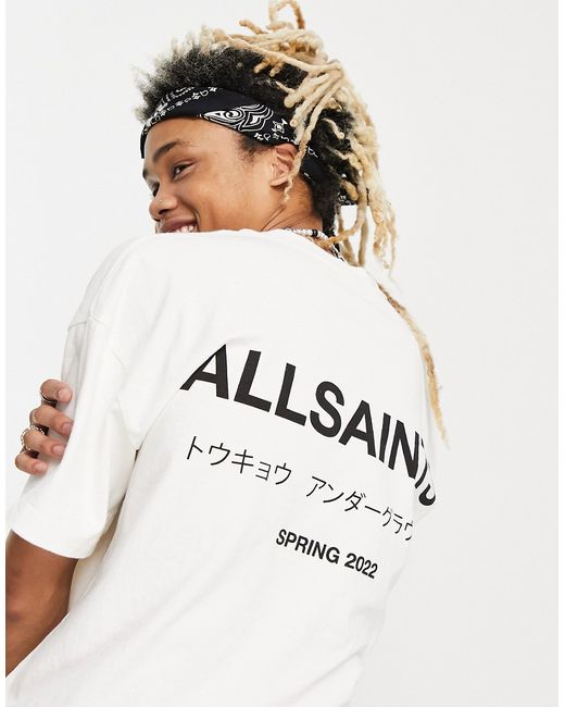 AllSaints underground T-shirt in