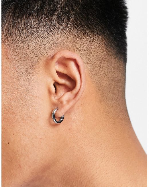 Svnx small hoop earrings