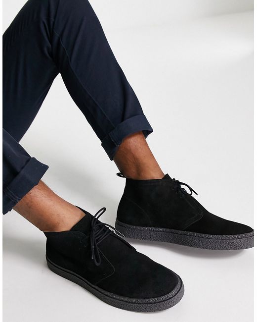 Fred Perry Hawley suede desert boots in
