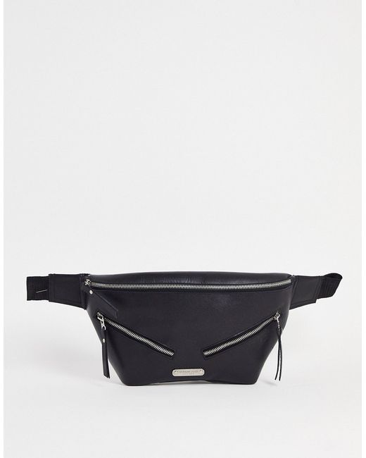 Bolongaro Trevor smooth leather fanny pack in