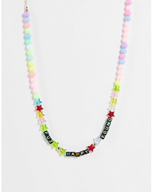 Madein. Madein beaded necklace with beads and charms