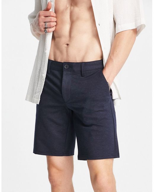 Only & Sons smart jersey shorts in
