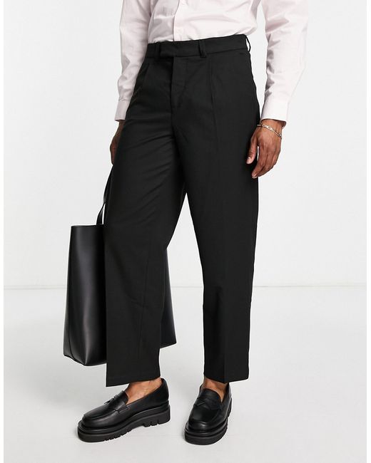 New Look relaxed fit smart pants in