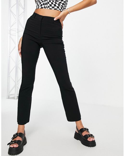 TopShop highwaisted bengaline flared pants in