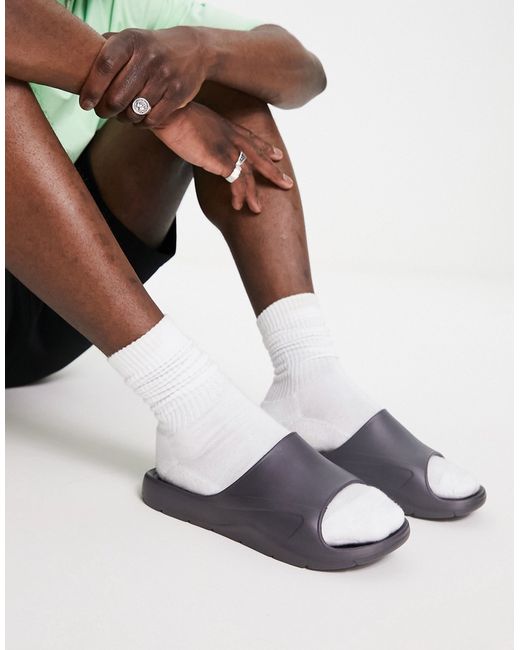 River Island moulded sliders in