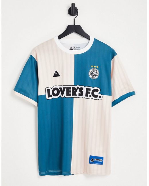 Lovers Fc quarters jersey t-shirt in white