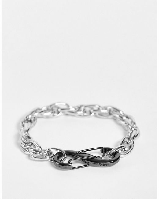 Icon Brand interlocking chain bracelet in