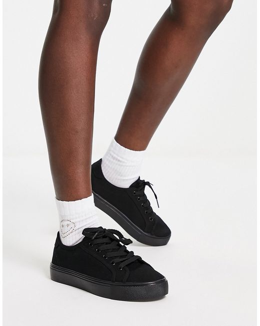 Asos Design Dizzy lace up sneakers in drench