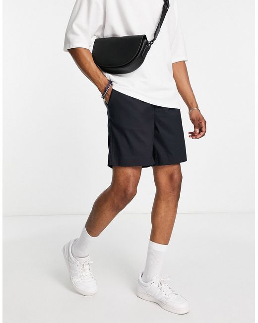 New Look relaxed fit pull on shorts with pintuck in