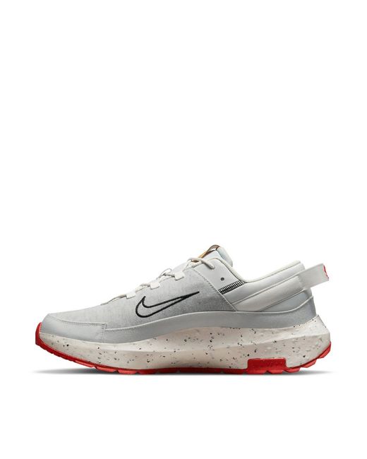 Nike Crater Remixa sneakers in photon dust-