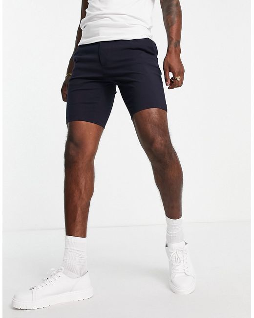 Asos Design skinny smart shorts in