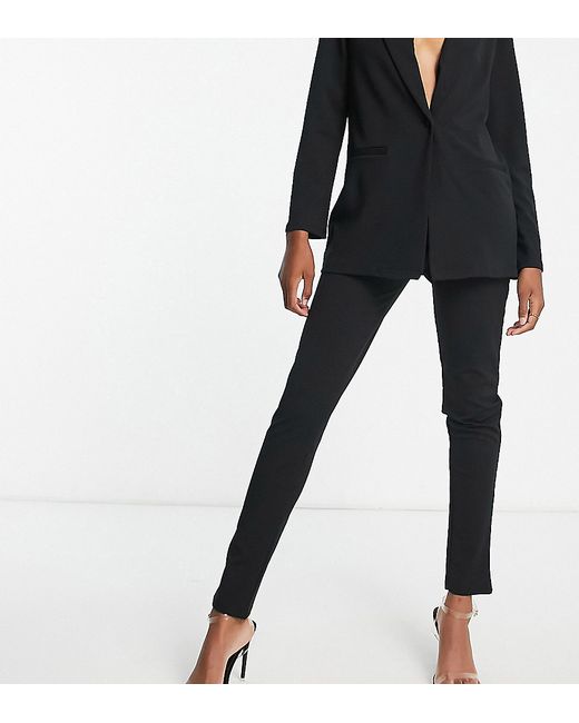 ASOS Tall DESIGN Tall jersey tapered suit pants in