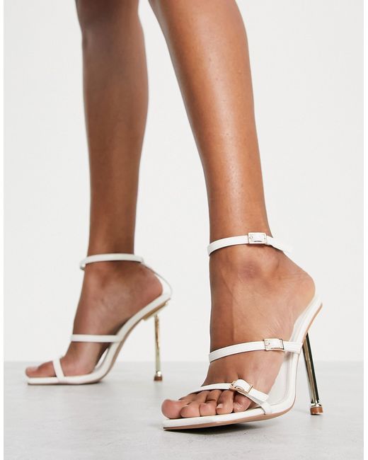 SIMMI Shoes Simmi London Jessy heeled sandals with buckles in