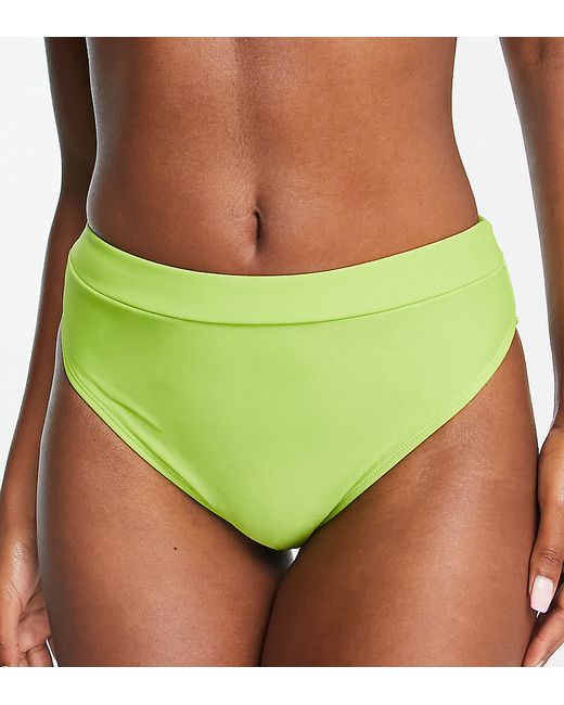 Missguided mix match high waist bikini bottom in